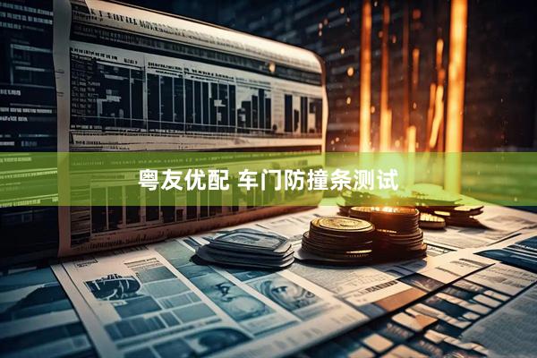 粤友优配 车门防撞条测试